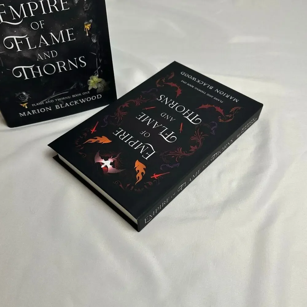 Empire of Flame and Thorns Marion Blackwood OOP Indie Hardcover Romantasy